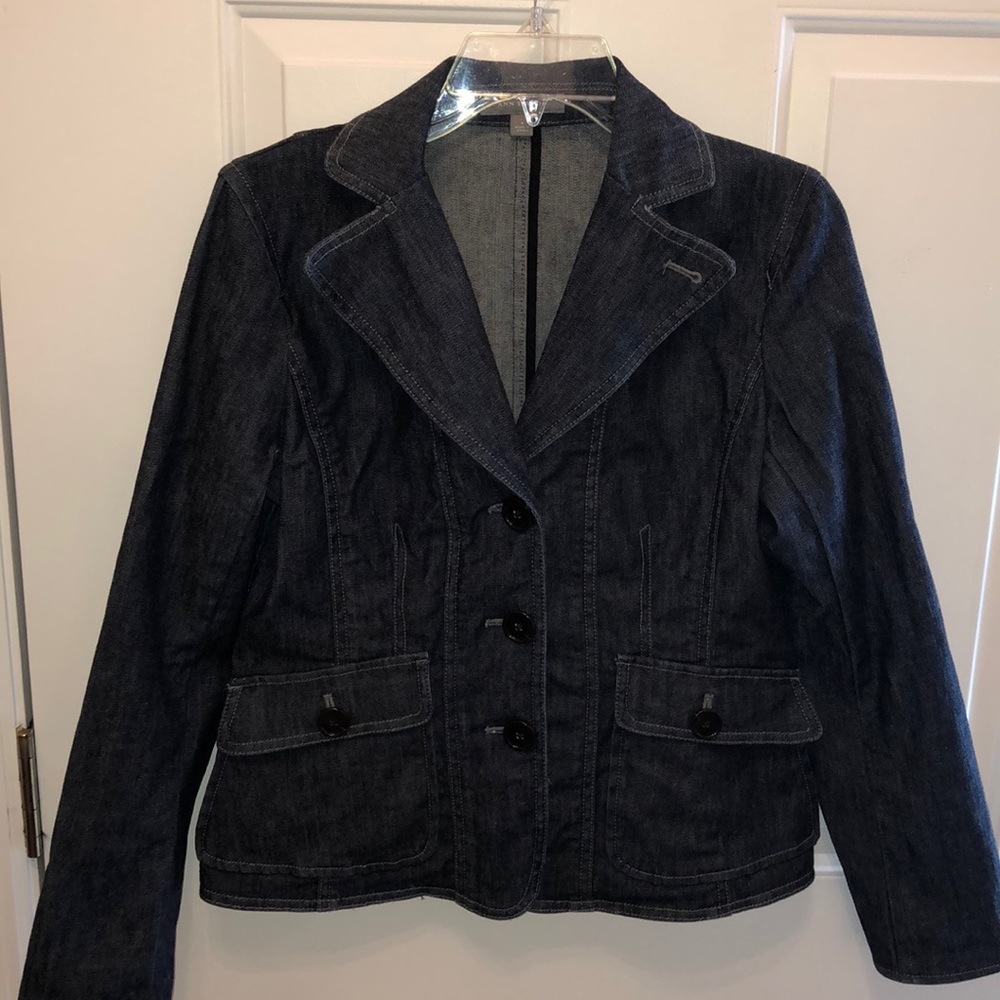 Vintage Ann Taylor Jeans Blazer Jacket